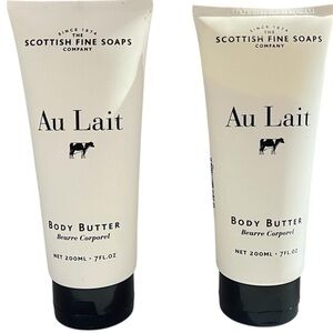 Au Lait Body Butter Cream (SET OF 2) 7 fl oz